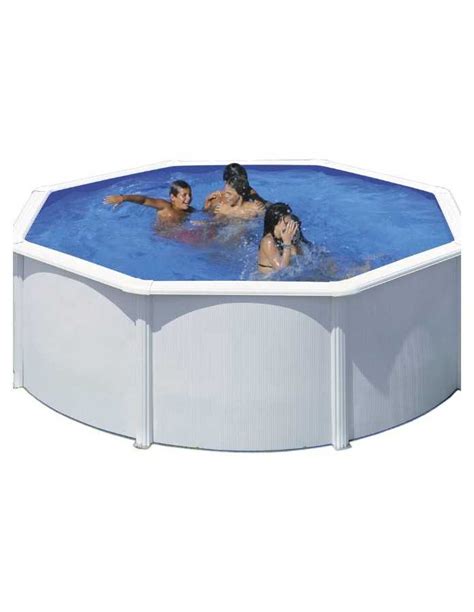 Piscina Desmontable Gre Fidji Redonda De Acero X Cm