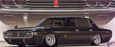 Slammed Toyota Crown Virtually Treats Everyone Like They're Classic ...