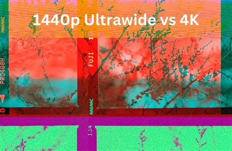 1440p Ultrawide vs 4K: [April 2023] Comparing 1440p vs 4K