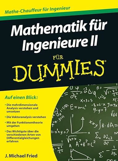 Mathematik F R Ingenieure Ii F R Dummies Mathe Chauffeur F R Ingenieur