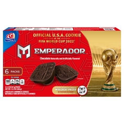 Gamesa® Emperador Chocolate Sandwich Cookies, 6 ct / 2.3 oz - Pick ‘n Save