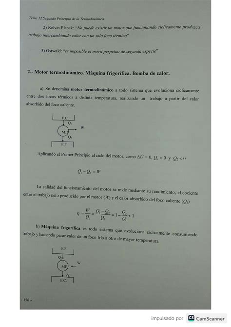 SOLUTION Tema 12 Segundo Principio De La Termodin Mica Studypool