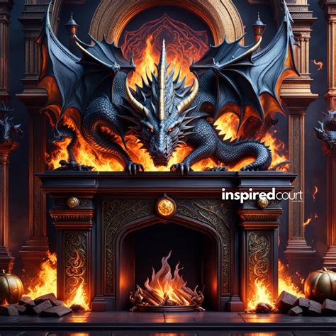 Dragon Fireplace A Unique Addition To Your Homes Interior Design