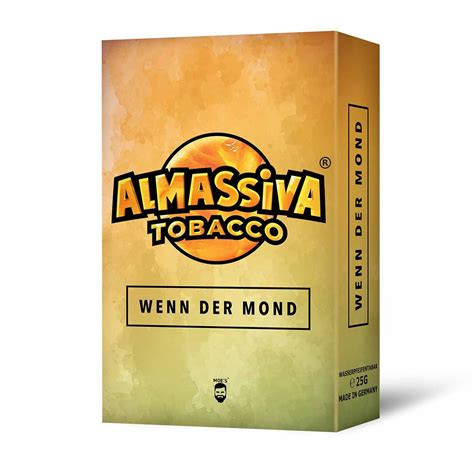 Al Massiva Tobacco G Wenn Der Mond Buy Online