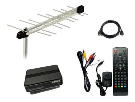 Kit Antena Alta Ganancia Decodificador Tda F Web Electro