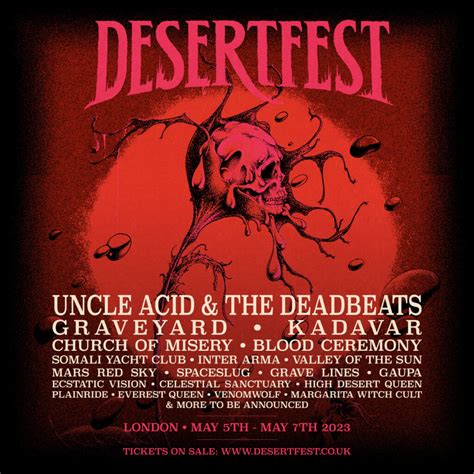 Desertfest London Announces First Bands For 2023 Edition With Weekend