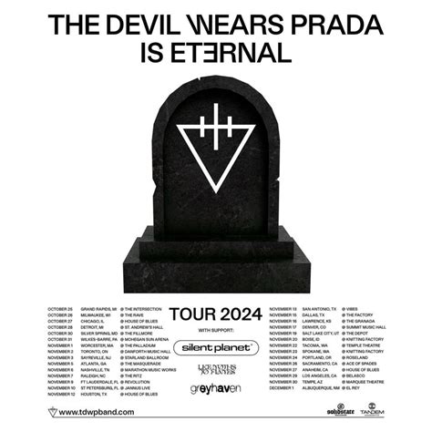 Event The Devil Wears Prada Line Up