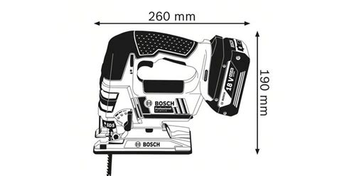 Bosch GST 18 V Li B Professional Akkus szúrófűrész akku és töltő