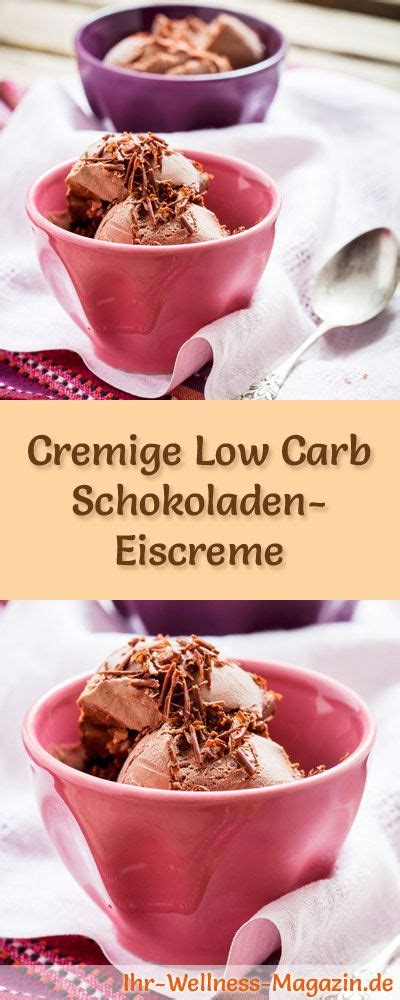 Low Carb Schokoladeneis Selber Machen Gesundes Eis Rezept