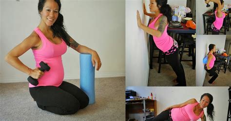 Diary Of A Fit Mommy Pregnancy Workouts For Home