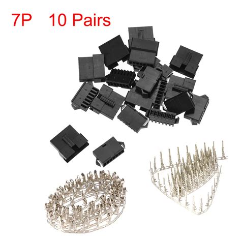 Uxcell Sizes Pairs Male Female Pin Pin Pin Jst Sm Housing Crimp