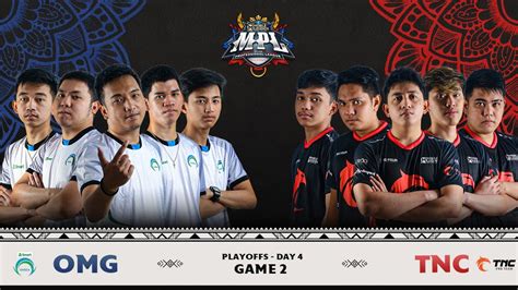 MPL PH S9 PO D4 OMG VS TNC Game 2 YouTube