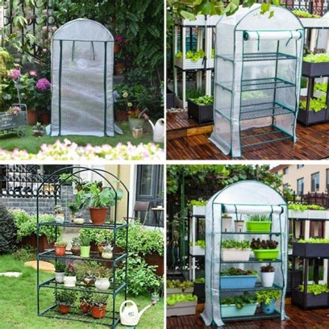 Mini Invernadero Vertical Armable Con 4 Bandejas Miabu® Mib Kin04