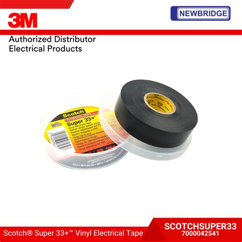 3m Scotch® Vinyl Electrical Tape Super 33 34 In X 66 Ft 19 Mm X 20