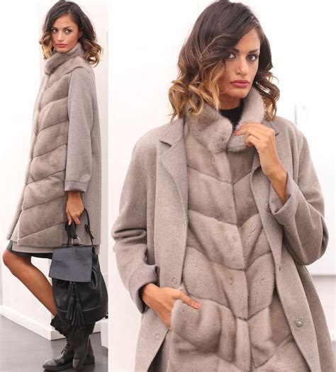 CAPPOTTO CASHMERE LORO PIANA FUR PELLICCIA PELZMANTEL JACKET FOURRURE