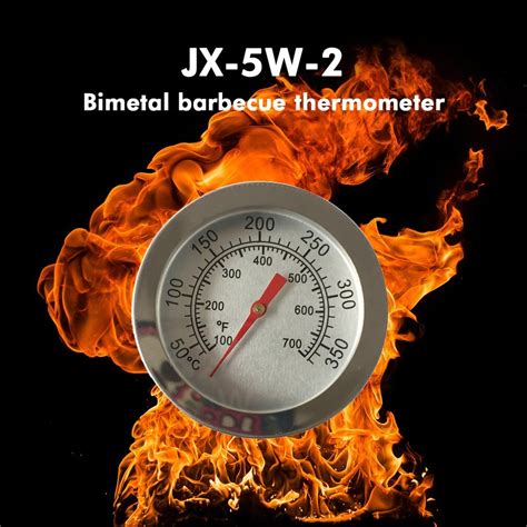 Rvs Oven Thermometers Bbq Smoker Pit Grill Bimetaa Vicedeal