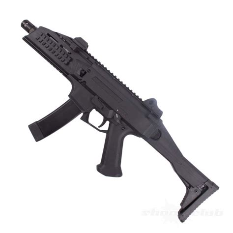 Asg Cz Scorpion Evo 3 A1 Airsoft S Aeg Maschinenpistole Smg Schwarz