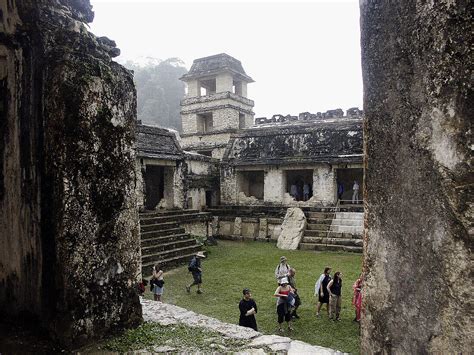 The Palace In Palenque Maya Bild Kaufen Lookphotos