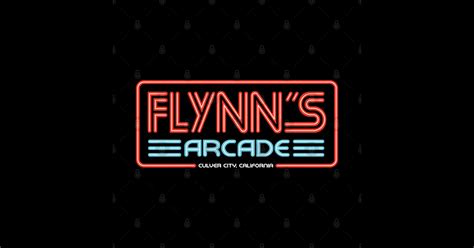 Flynn's Arcade - Neon Sign - Flynns Arcade - Sticker | TeePublic