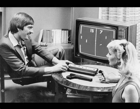 In The 1970s And Early 1980s The First Ever Home Video Game Called Pong Was Played Did You