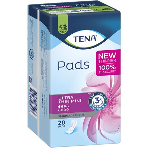 Tena Ultra Thin Mini Pads 20 Pack Woolworths