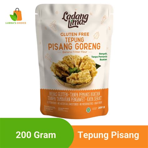 Jual Tepung Pisang Ladang Lima Gr Tepung Pisang Sehat Bebas Gluten