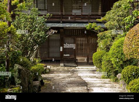 Tsumago Japan 1st October 2023 Streets And Traditional Japanese