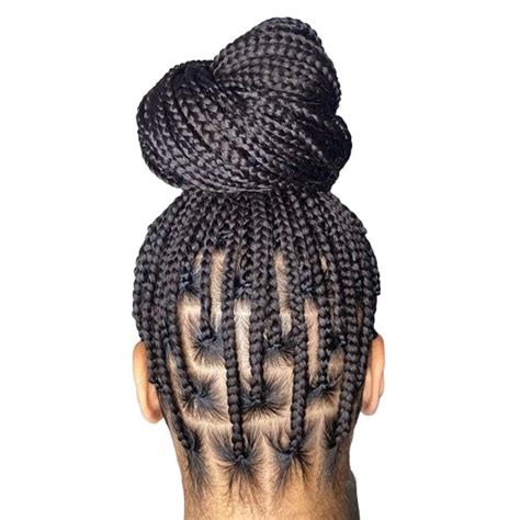 Knotless Braids | Medium Lower Back Length | Pretoria Natural Hair ...