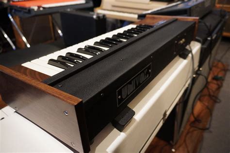 Univox Mini Korg K1 Monophonic Synthesizer With Custom Walnut Cabinet