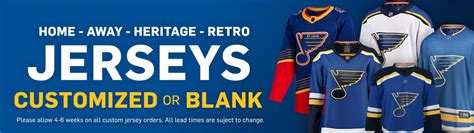 BLUES JERSEYS – STL Authentics