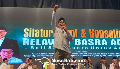 Nusabali Cak Imin Ungkap Tiga Perubahan Jika Amin Menang Pilpres