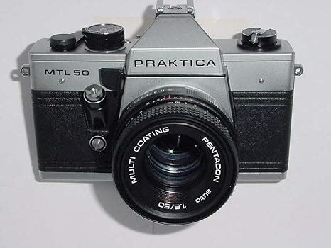 Praktica MTL 50 DSLR SLR Cameras With Lens Pentacon Auto Multi Coating