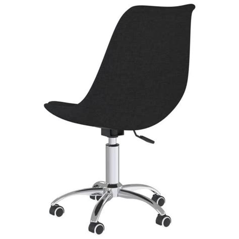 Chaise Pivotante De Bureau Noir Tissu Cdiscount Maison