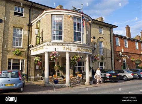 The Grosvenor Hotel in Stockbridge, Hampshire, England Stock Photo, Royalty Free Image: 21028712 ...