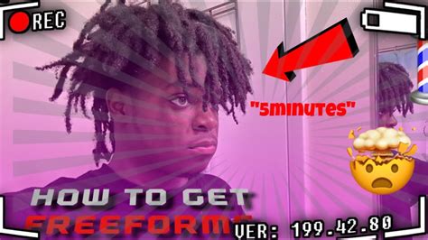 HOW TO GET Freeform Dreads In Less Than 5MIN No Brush Sponge Or