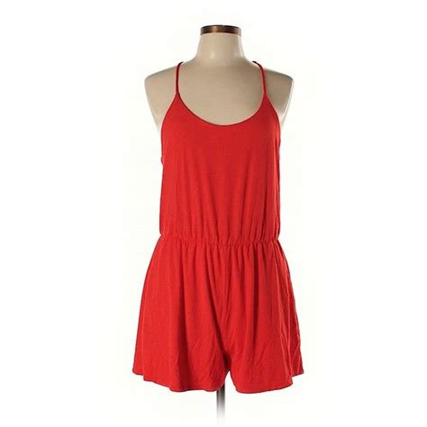 Red Naked Zebra Romper