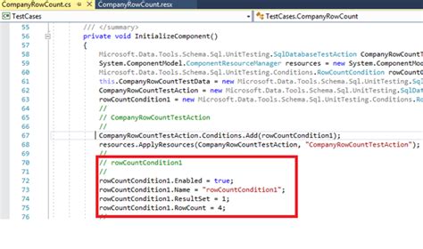 Sql Unit Testing With Sql Server Data Tools Ssdt Codeproject