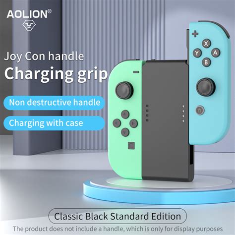 Aolion For Nintendo Switch Controlador De Jogos Grip Para JoyCon