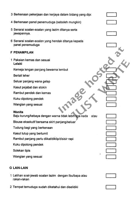 Contoh Borang Penilaian Temuduga Kerja Borang Pemarkahan Dan Calon Images