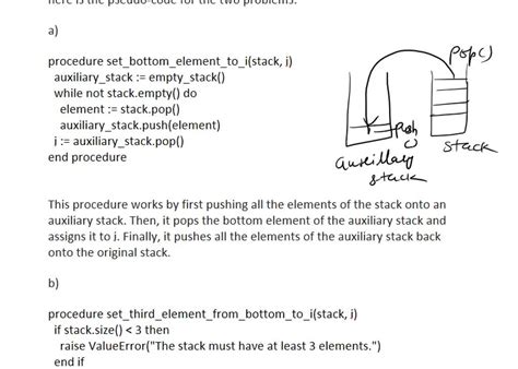 Solved Write A C Program To Implement Stack Data Structure Using Linked Lists Do The Following