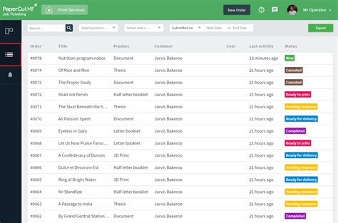 Order List Image