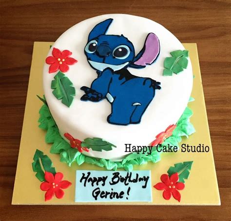 Marvelous Picture Of Stitch Birthday Cake Albanysinsanity