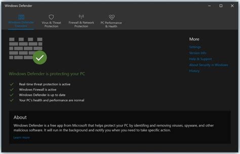 Should Microsofts Windows 10 Antivirus Look Like This In The Creators