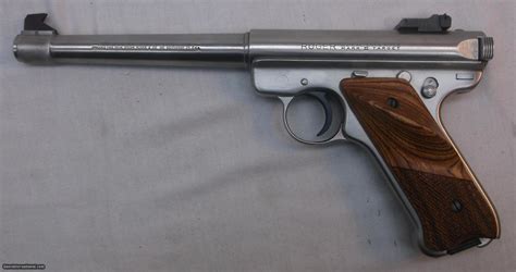 Semi Automatic Ruger Mark Ii Target Pistol 22 Lr By Sturm Ruger And Co Stk 218