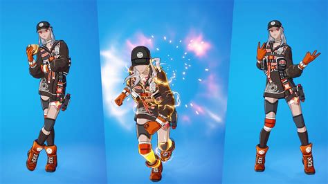 Koi Agent Chigusa Skin Showcase With Emotes And Dances Fortnite Koi