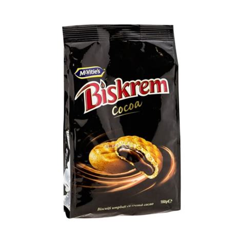 Biskrem Biscuiti Cu Cacao 160 Gr Patriasfood