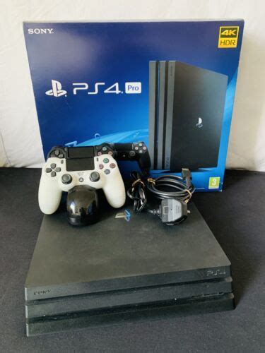 Playstation 4 Pro 1tb Console Black 4948872414487 Ebay