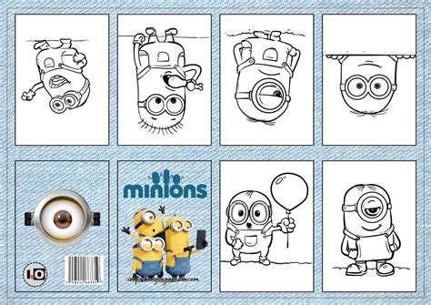 Dibujos Para Colorear Imprime Y Organiza In Minion Coloring