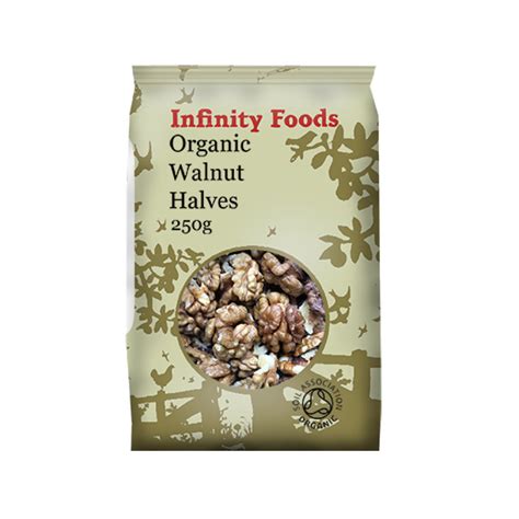 Walnut Halves Organic Infinity Foods 250g Herbies