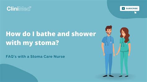 How Do I Bathe And Shower With My Stoma Leisa Mcparland Stoma Nurse